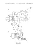 SURGICAL INSTRUMENT FOR TRANSMITTING ENERGY TO TISSUE COMPRISING A MOVABLE ELECTRODE OR INSULATOR diagram and image