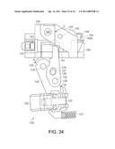 SURGICAL INSTRUMENT FOR TRANSMITTING ENERGY TO TISSUE COMPRISING A MOVABLE ELECTRODE OR INSULATOR diagram and image