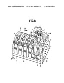 Surgical clip cartridge and housing member for use therein diagram and image