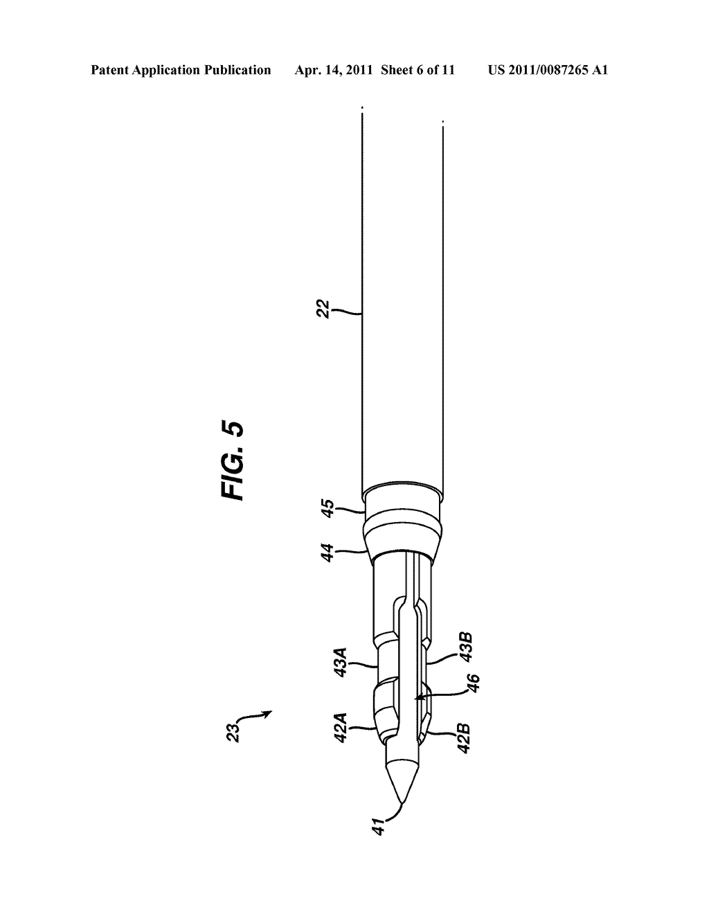 LAPAROSCOPIC INSTRUMENT WITH ATTACHABLE END EFFECTOR - diagram, schematic, and image 07