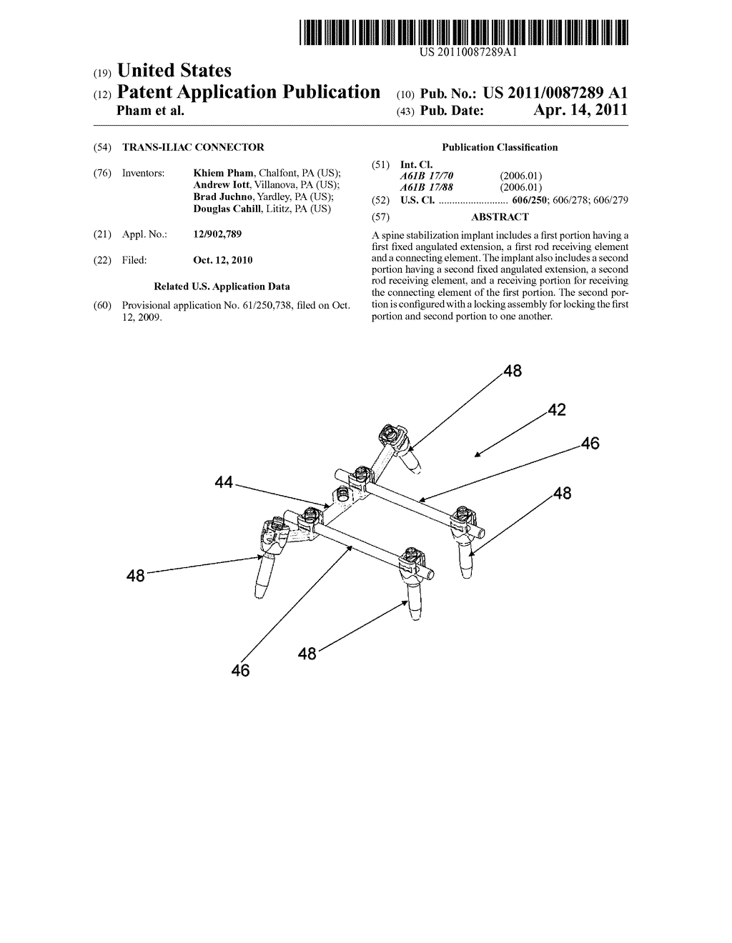 Trans-Iliac Connector - diagram, schematic, and image 01