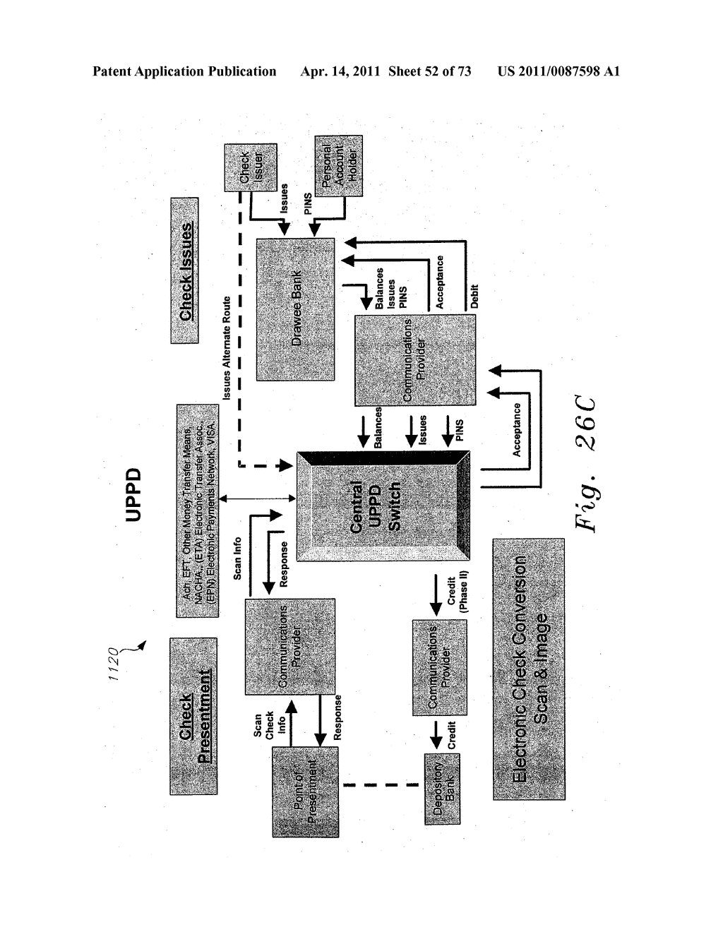 UNIVERSAL POSITIVE PAY MATCH, AUTHENTICATION, AUTHORIZATION, SETTLEMENT AND CLEARING SYSTEM - diagram, schematic, and image 53