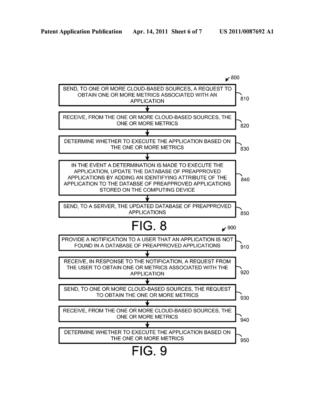 APPLICATION WHITELISTING IN A CLOUD-BASED COMPUTING DEVICE - diagram, schematic, and image 07