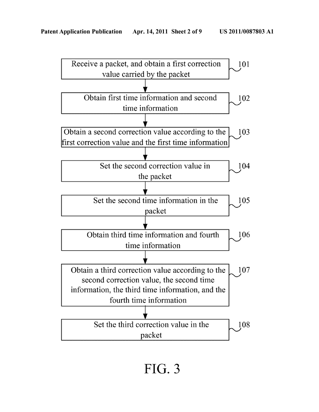 METHOD AND SYSTEM FOR PROCESSING CORRECTION FIELD INFORMATION - diagram, schematic, and image 03