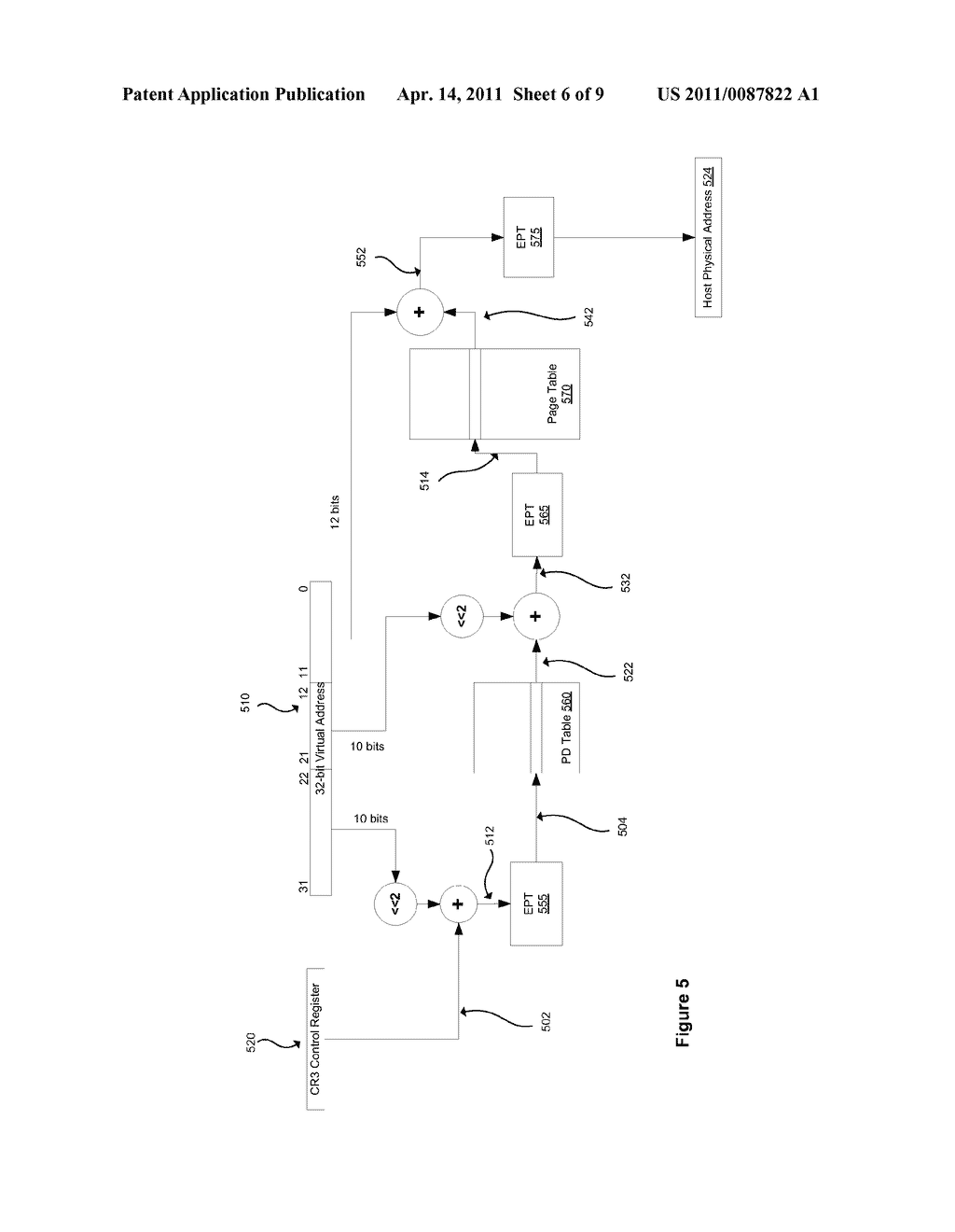 VIRTUALIZING PHYSICAL MEMORY IN A VIRTUAL MACHINE SYSTEM - diagram, schematic, and image 07