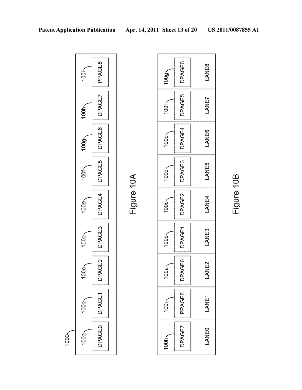 Method and Apparatus for Protecting Data Using Variable Size Page Stripes in a FLASH-Based Storage System - diagram, schematic, and image 14