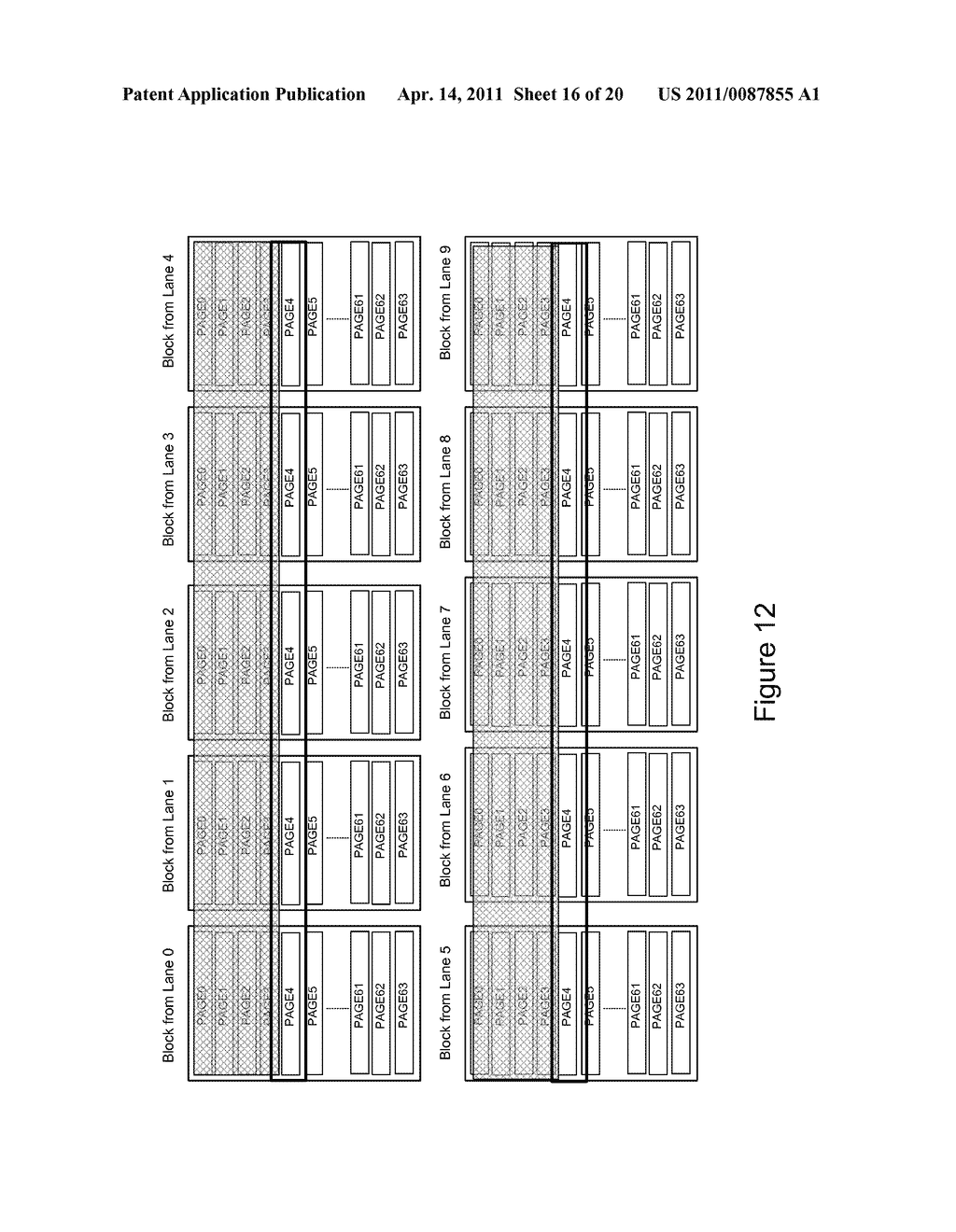 Method and Apparatus for Protecting Data Using Variable Size Page Stripes in a FLASH-Based Storage System - diagram, schematic, and image 17