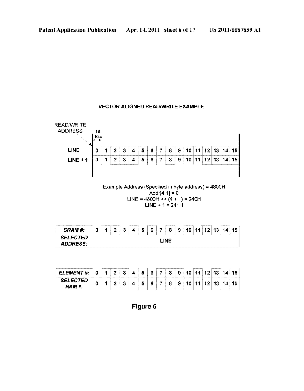 SYSTEM CYCLE LOADING AND STORING OF MISALIGNED VECTOR ELEMENTS IN A SIMD PROCESSOR - diagram, schematic, and image 07