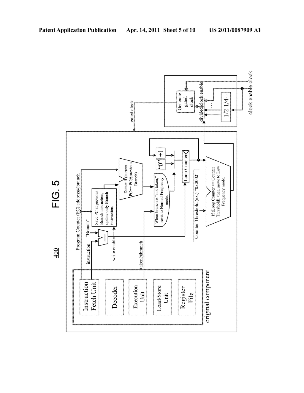Power Consumption Reduction In A Multiprocessor System - diagram, schematic, and image 06