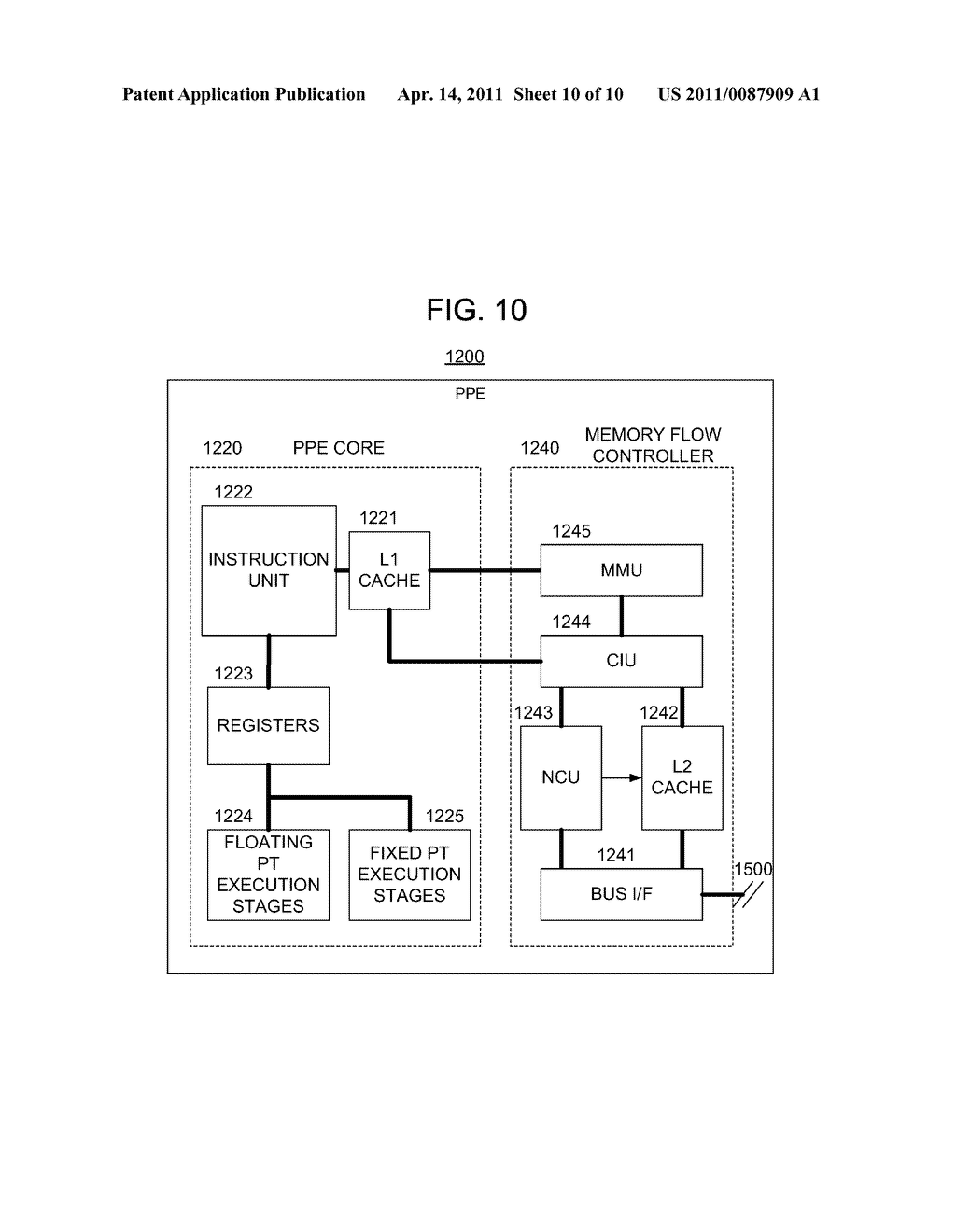 Power Consumption Reduction In A Multiprocessor System - diagram, schematic, and image 11