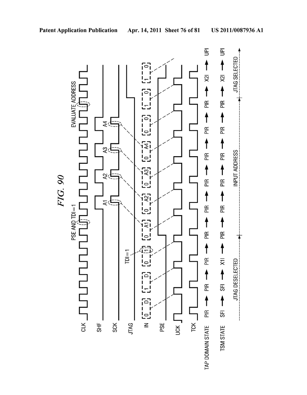 SELECTABLE JTAG OR TRACE ACCESS WITH DATA STORE AND OUTPUT - diagram, schematic, and image 77