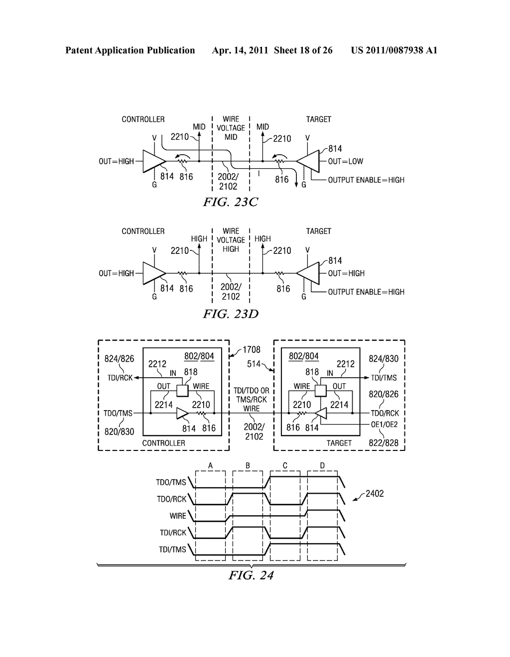 REDUCED SIGNALING INTERFACE METHOD AND APPARATUS - diagram, schematic, and image 19