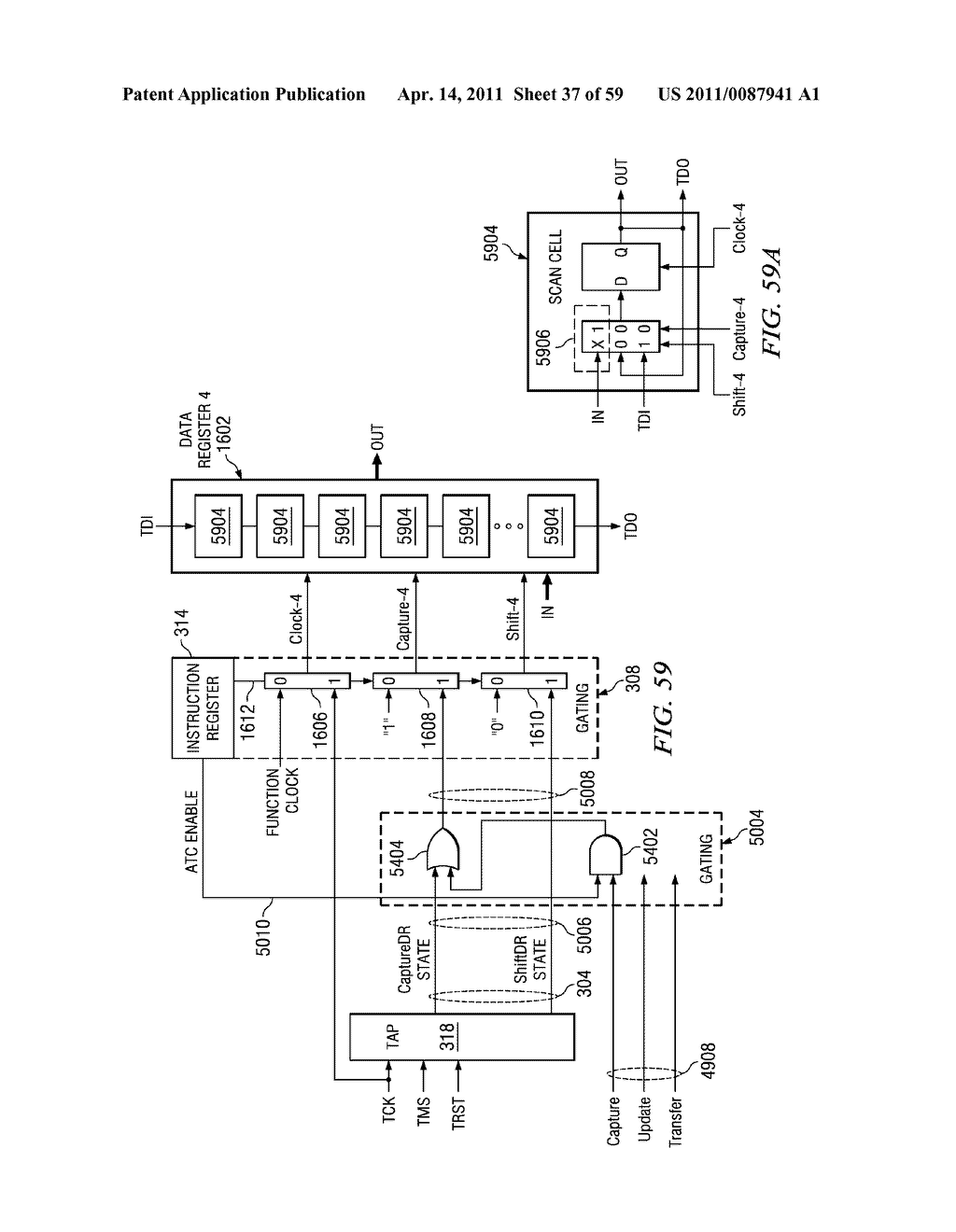 IEEE 1149.1 AND P1500 TEST INTERFACES COMBINED CIRCUITS AND PROCESSES - diagram, schematic, and image 38