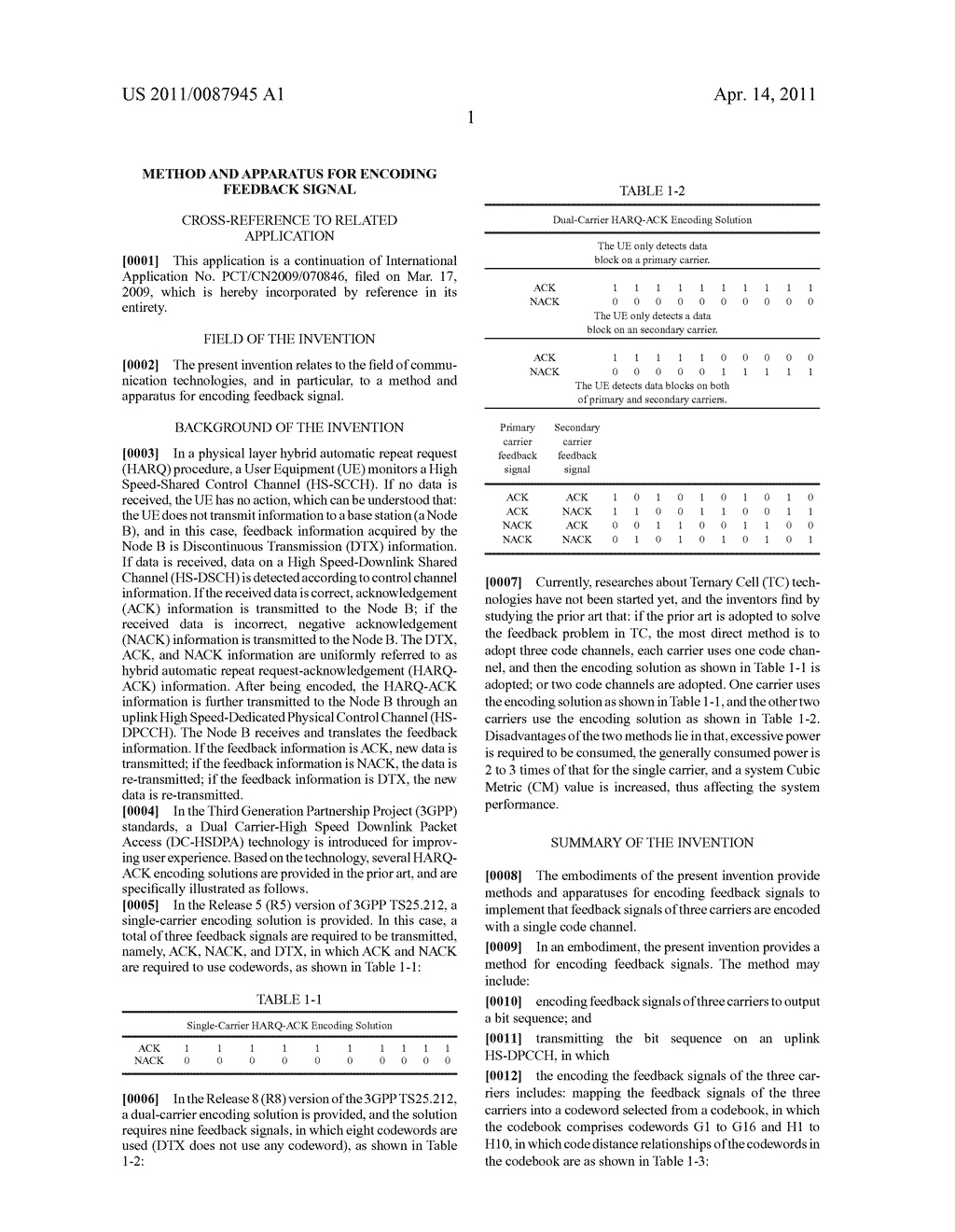 METHOD AND APPARATUS FOR ENCODING FEEDBACK SIGNAL - diagram, schematic, and image 03