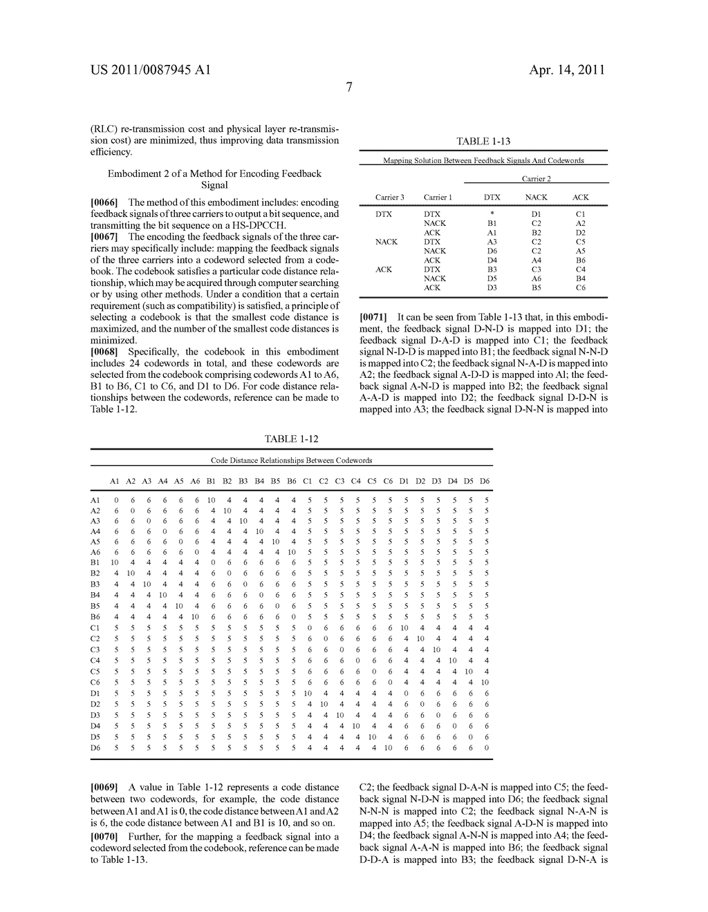 METHOD AND APPARATUS FOR ENCODING FEEDBACK SIGNAL - diagram, schematic, and image 09