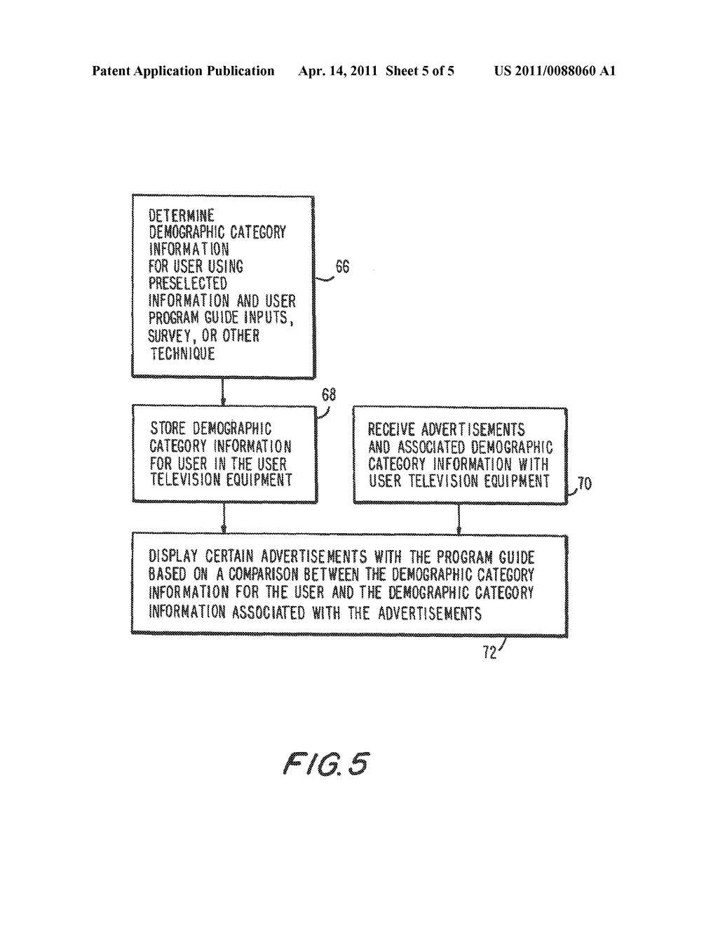 INTERACTIVE TELEVISION PROGRAM GUIDE SYSTEM FOR DETERMINING USER VALUES FOR DEMOGRAPHIC CATEGORIES - diagram, schematic, and image 06