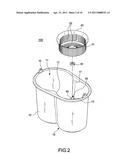 Non-stepping wringer bucket diagram and image