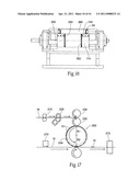 Methods and apparatus for application of nested zero waste ear to traveling web diagram and image