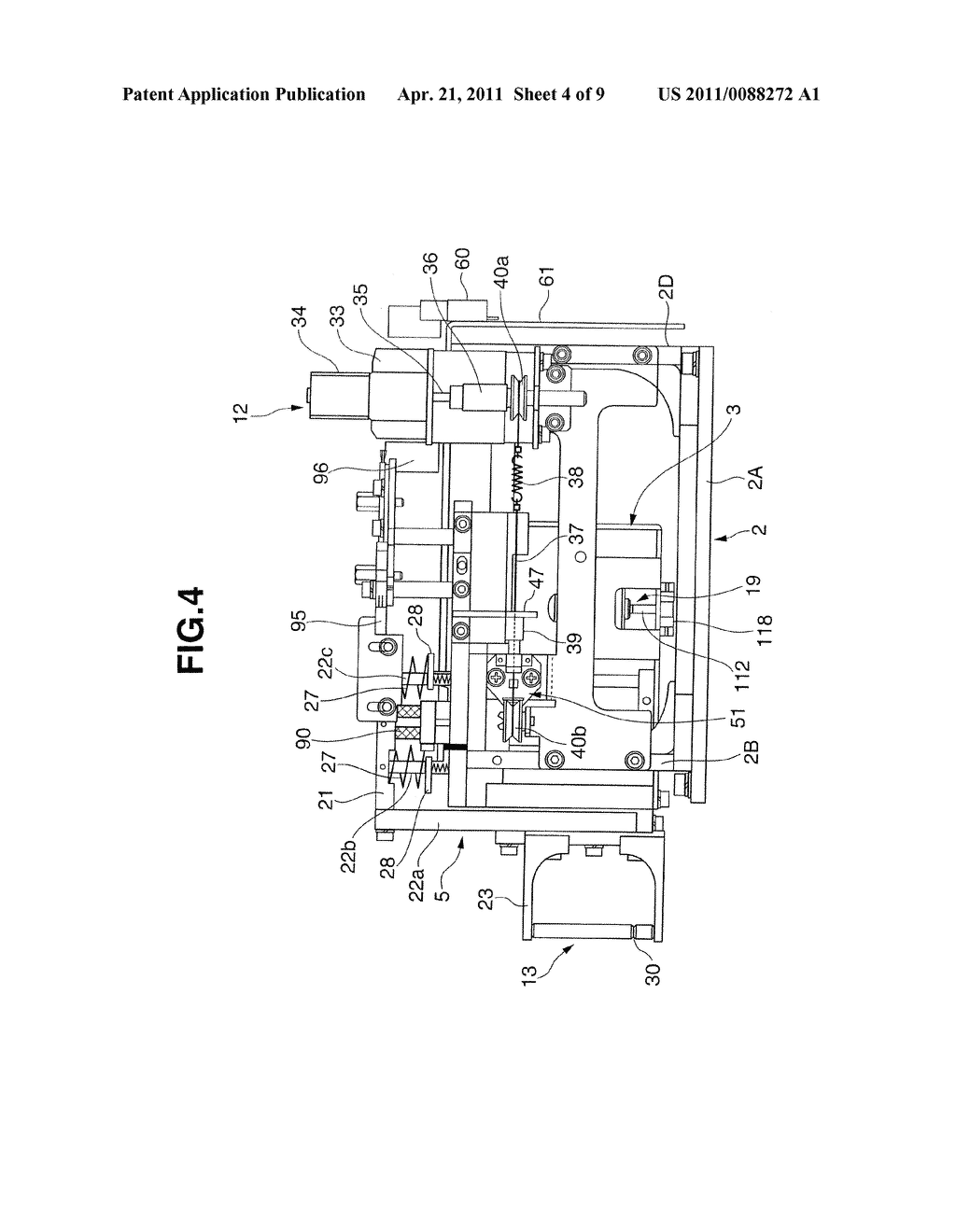 APPARATUS AND METHOD FOR MEASURING BEVEL PERIMETER OF SPECTACLE LENS - diagram, schematic, and image 05