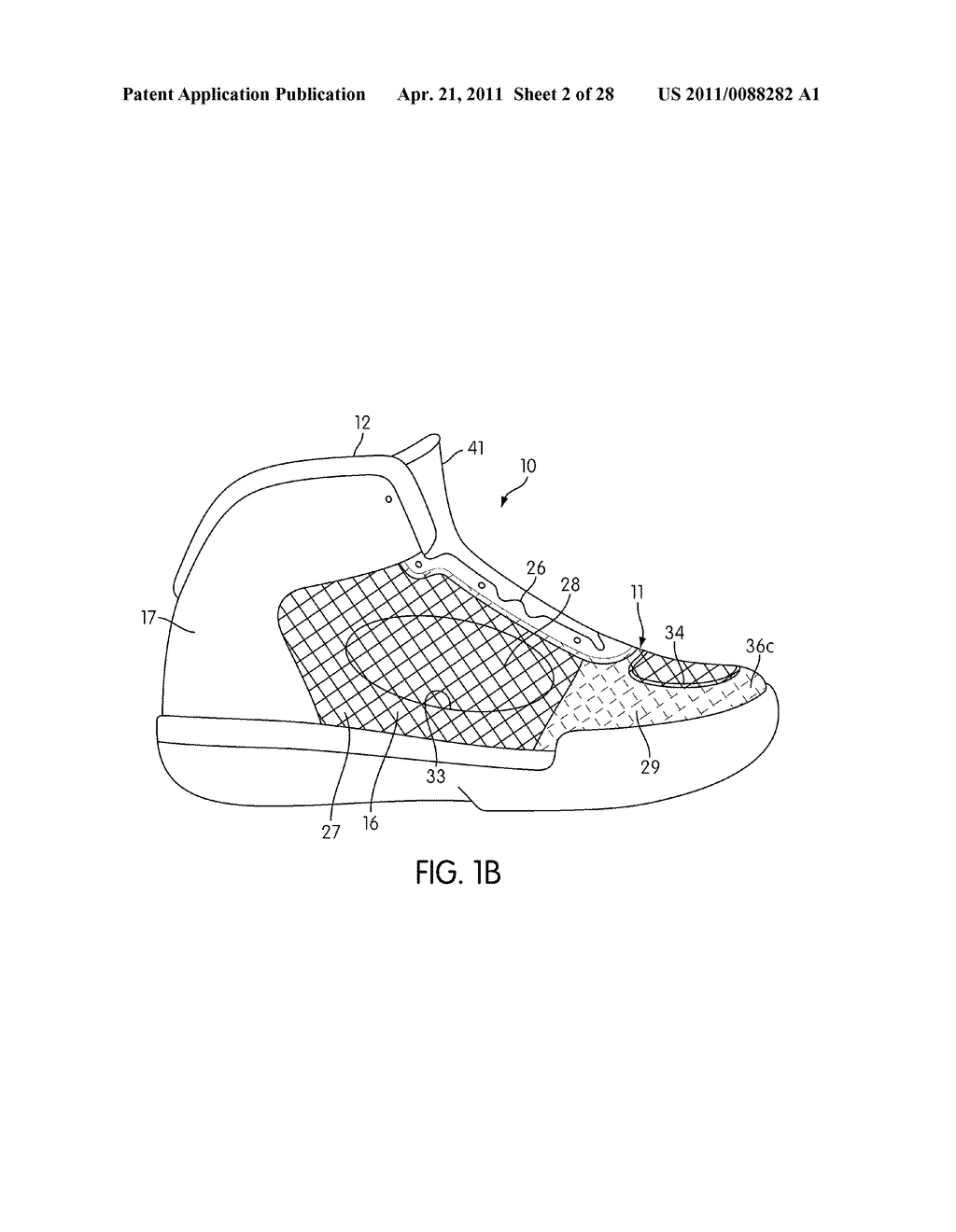 Composite Shoe Upper and Method of Making Same - diagram, schematic, and image 03