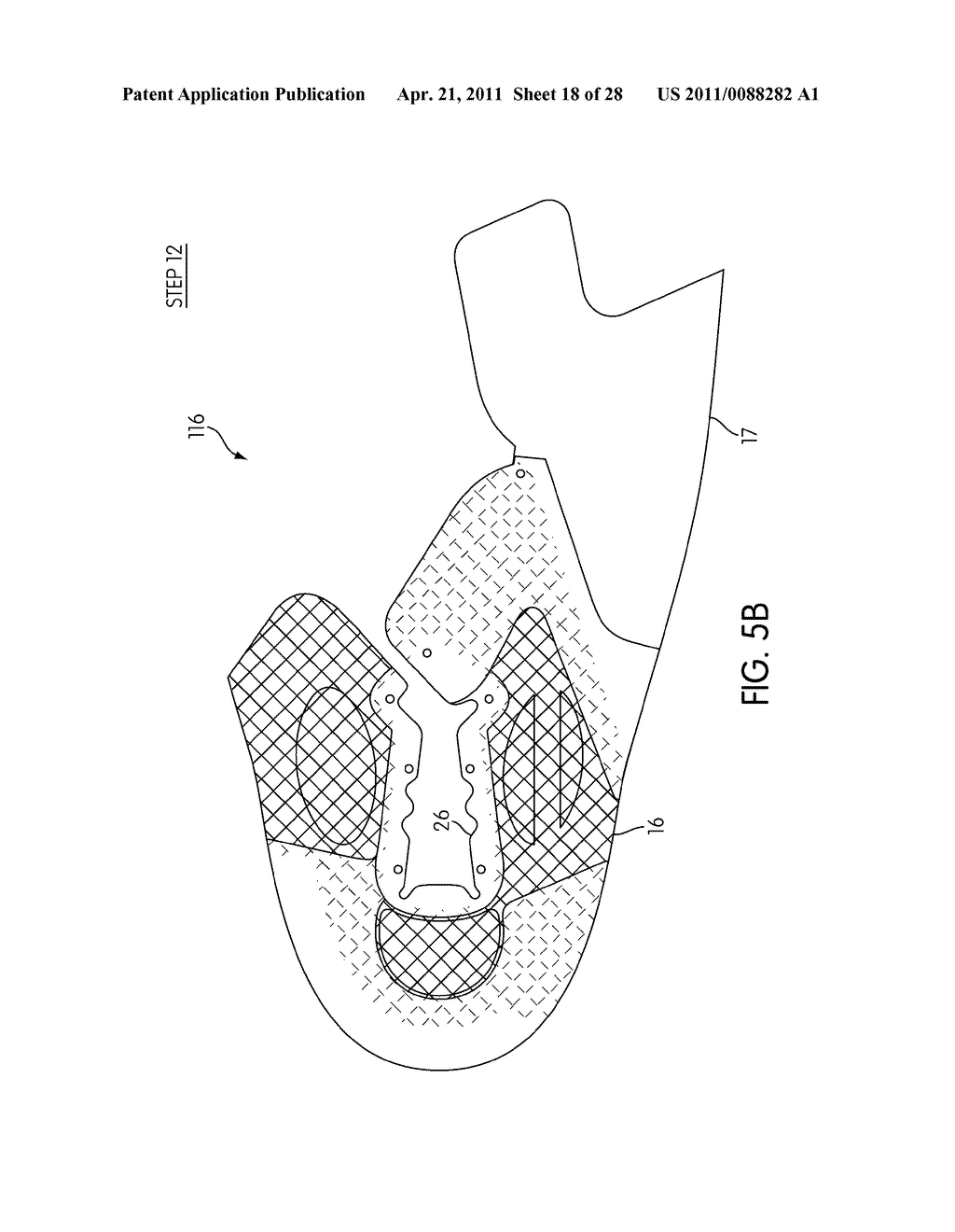 Composite Shoe Upper and Method of Making Same - diagram, schematic, and image 19