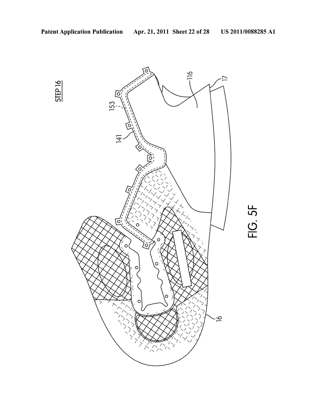 Composite Shoe Upper and Method of Making Same - diagram, schematic, and image 23