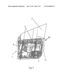 Motor Vehicle Door Comprising a Window-Lifting Rail Retained by a Module Support diagram and image