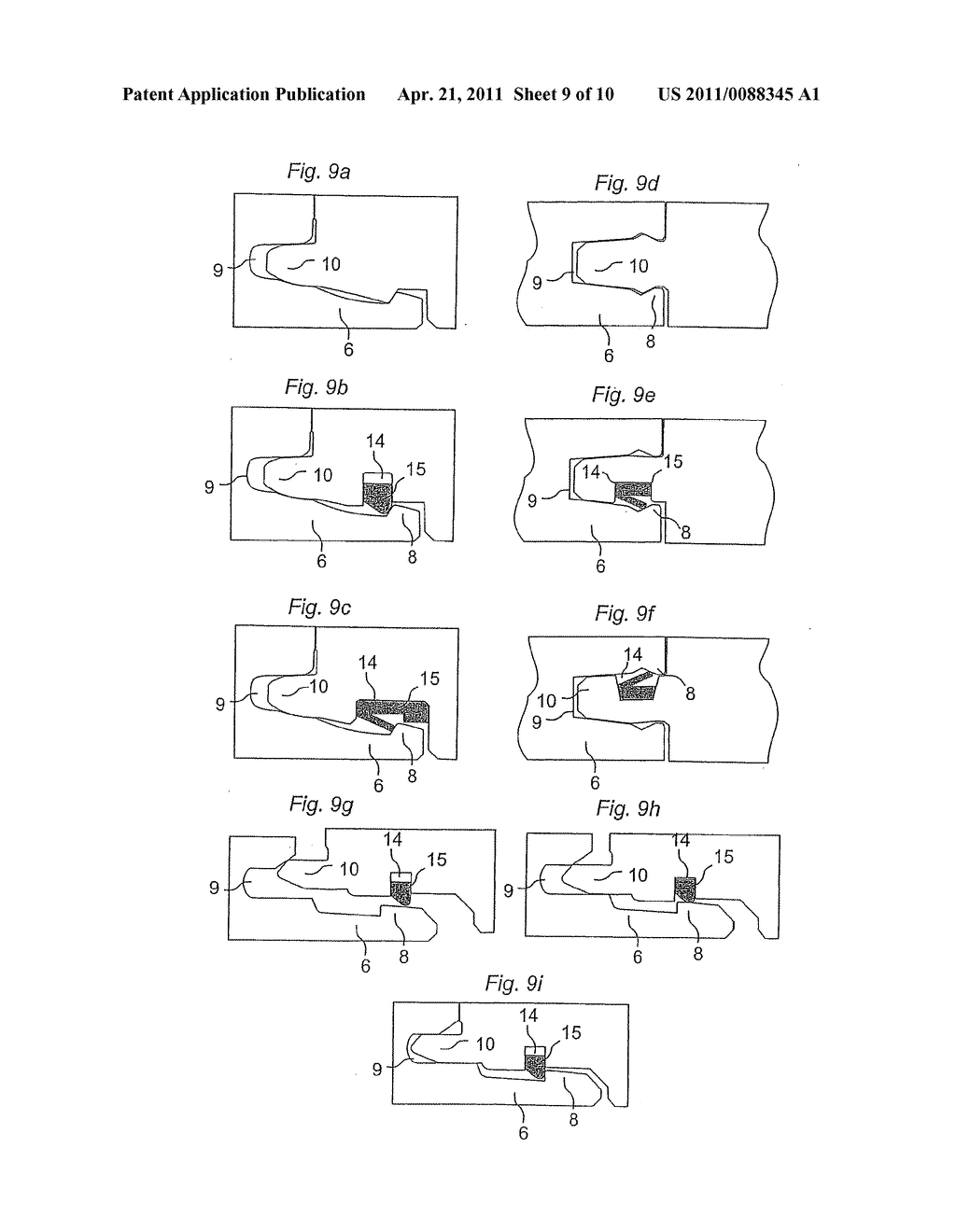 MECHANICAL LOCKING SYSTEM FOR PANELS AND METHOD OF INSTALLING SAME - diagram, schematic, and image 10