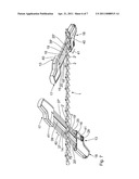 SHARPENING DEVICE FOR MANUALLY SHARPENING THE CUTTING TEETH OF SAW CHAINS FOR CHAIN SAWS diagram and image