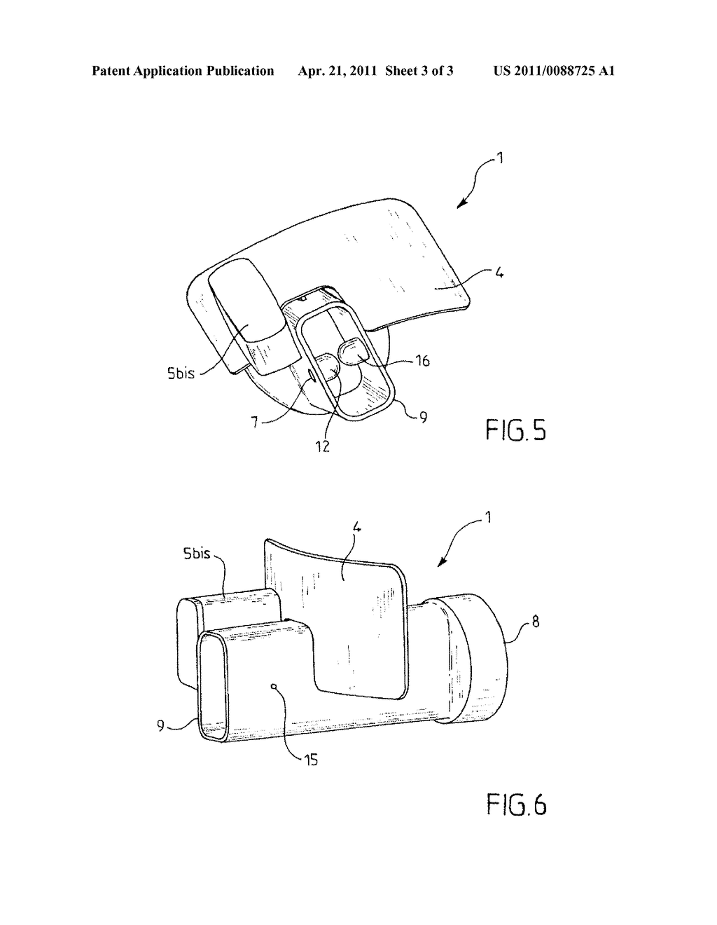 Guide device for an automatic device for cleaning a surface immersed in a liquid - diagram, schematic, and image 04