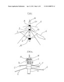 WEATHER-RESISTANT UMBRELLA OR PARASOL HAVING EXTENSIBLE COMPARTMENTED AND INDEPENDENT OPENINGS diagram and image