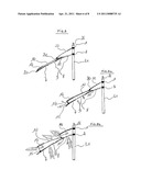 WEATHER-RESISTANT UMBRELLA OR PARASOL HAVING EXTENSIBLE COMPARTMENTED AND INDEPENDENT OPENINGS diagram and image