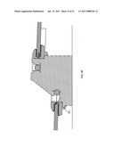 Photovoltaic panel clamp diagram and image