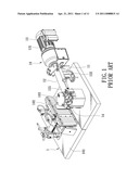 ROTARY TYPE FEEDING DEVICE FOR WOODWORKING MACHINE diagram and image