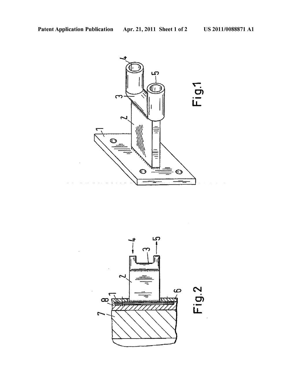 Cooling Element for Cooling the Fireproof Lining of a Metallurgical Furnace (AC,DC) - diagram, schematic, and image 02