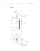 FIRE-EXTINGUISHING DEVICE FOR AN OIL STOVE diagram and image