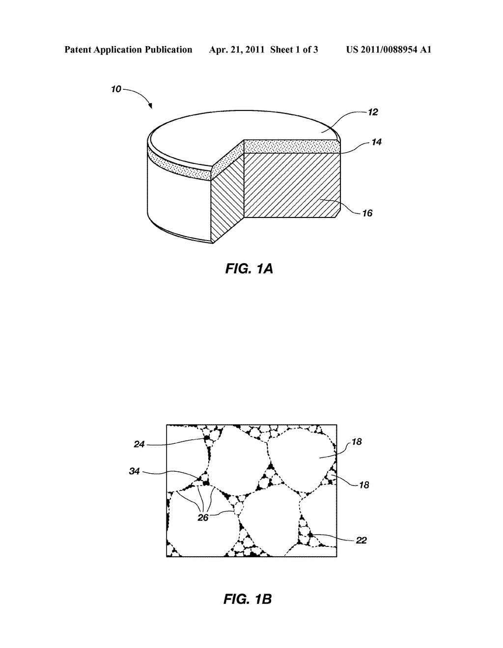 POLYCRYSTALLINE COMPACTS INCLUDING NANOPARTICULATE INCLUSIONS, CUTTING ELEMENTS AND EARTH-BORING TOOLS INCLUDING SUCH COMPACTS, AND METHODS OF FORMING SUCH COMPACTS - diagram, schematic, and image 02