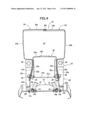 SHOCK ABSORBING STRUCTURE FOR VEHICLE diagram and image