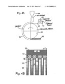 METHOD AND DEVICE FOR PRODUCING A SUPPORT BELT FOR AN ELEVATOR INSTALLATION diagram and image