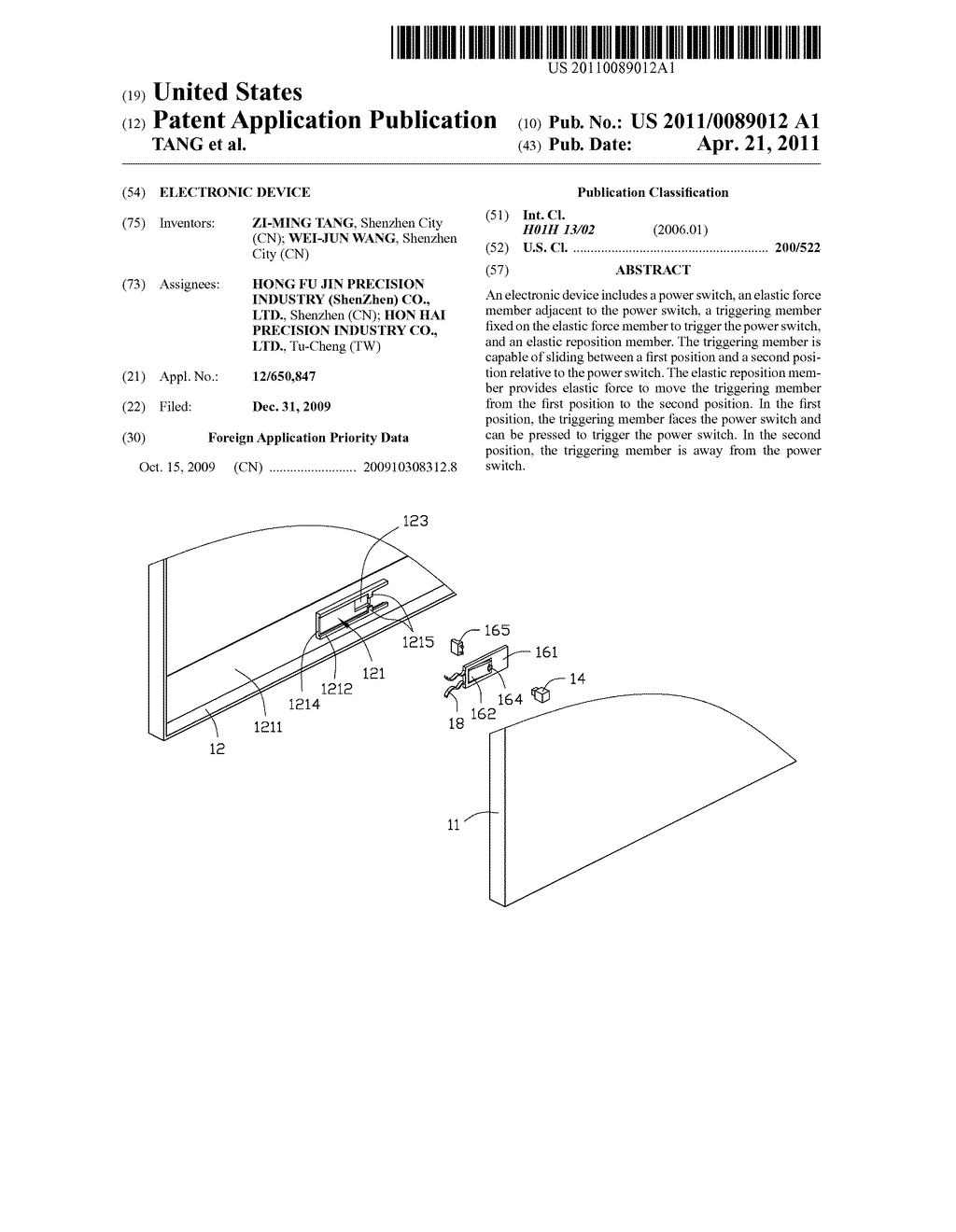 ELECTRONIC DEVICE - diagram, schematic, and image 01