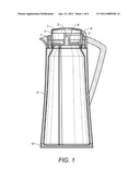 THERMOS WITH TWO CHAMBERS diagram and image