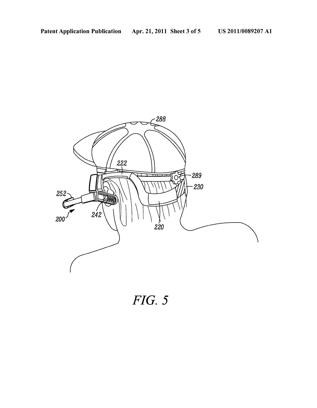 MOUNTING DEVICE COUPLABLE TO A HUMAN HEAD - diagram, schematic, and image 04