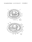 SAFETY BELT RETRACTOR WITH CUTOFF OF ITS BELT-WEBBING-SENSITIVE AND ITS VEHICLE-SENSITIVE CONTROL SYSTEM diagram and image