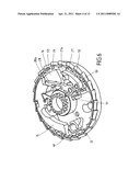 SAFETY BELT RETRACTOR WITH CUTOFF OF ITS BELT-WEBBING-SENSITIVE AND ITS VEHICLE-SENSITIVE CONTROL SYSTEM diagram and image