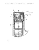 SANITARY FITTING WITH A DISPLACEABLY MOUNTED ACTUATING LEVER diagram and image