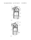 SANITARY FITTING WITH A DISPLACEABLY MOUNTED ACTUATING LEVER diagram and image