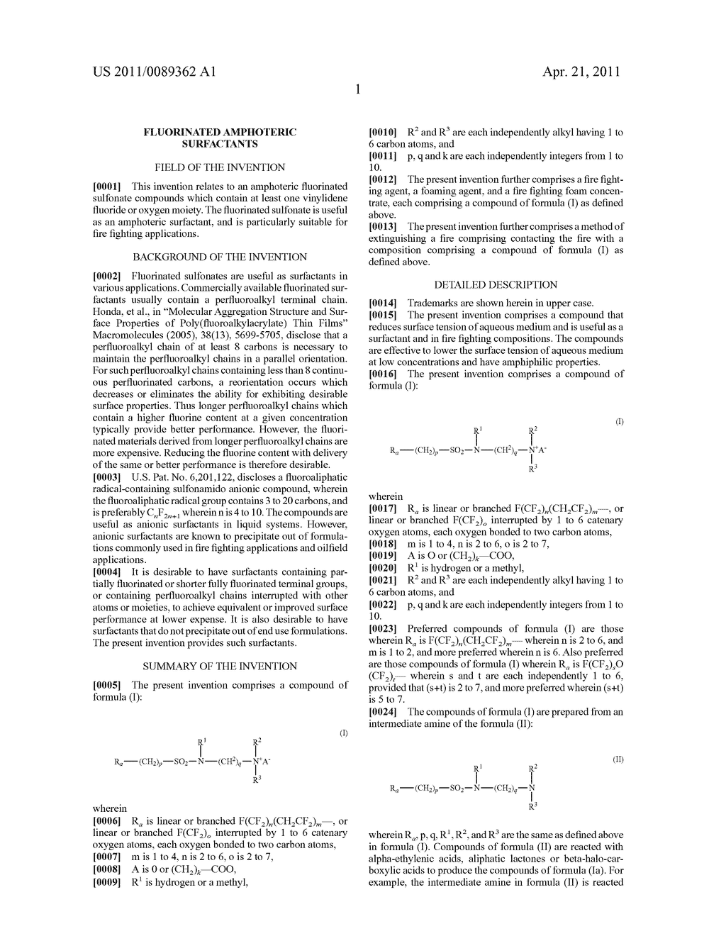 FLUORINATED AMPHOTERIC SURFACTANTS - diagram, schematic, and image 02