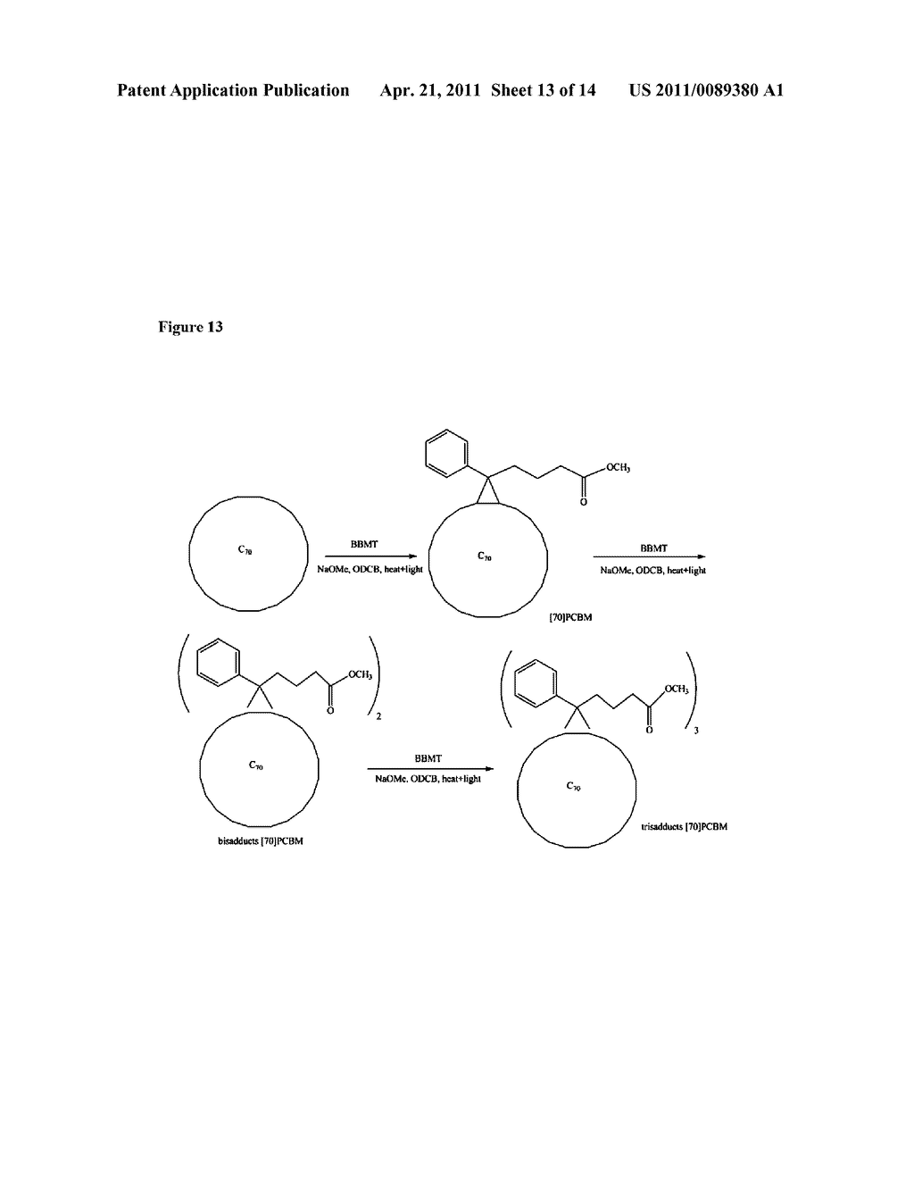 Fullerene Multi-Adduct Compositions - diagram, schematic, and image 14