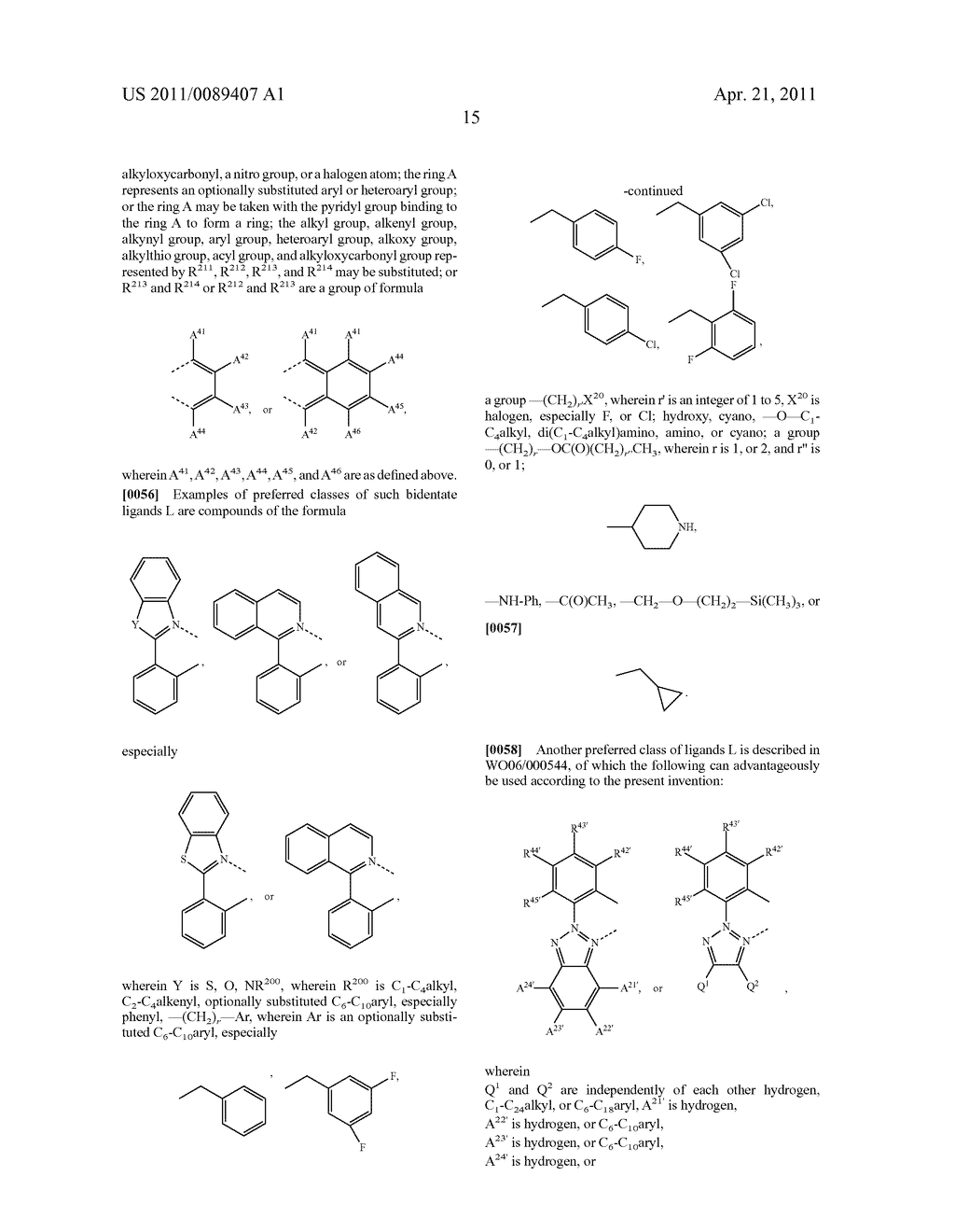 ELECTROLUMINISCENT METAL COMPLEXES WITH DIBENZO[F,H] QUINOXALINES - diagram, schematic, and image 16