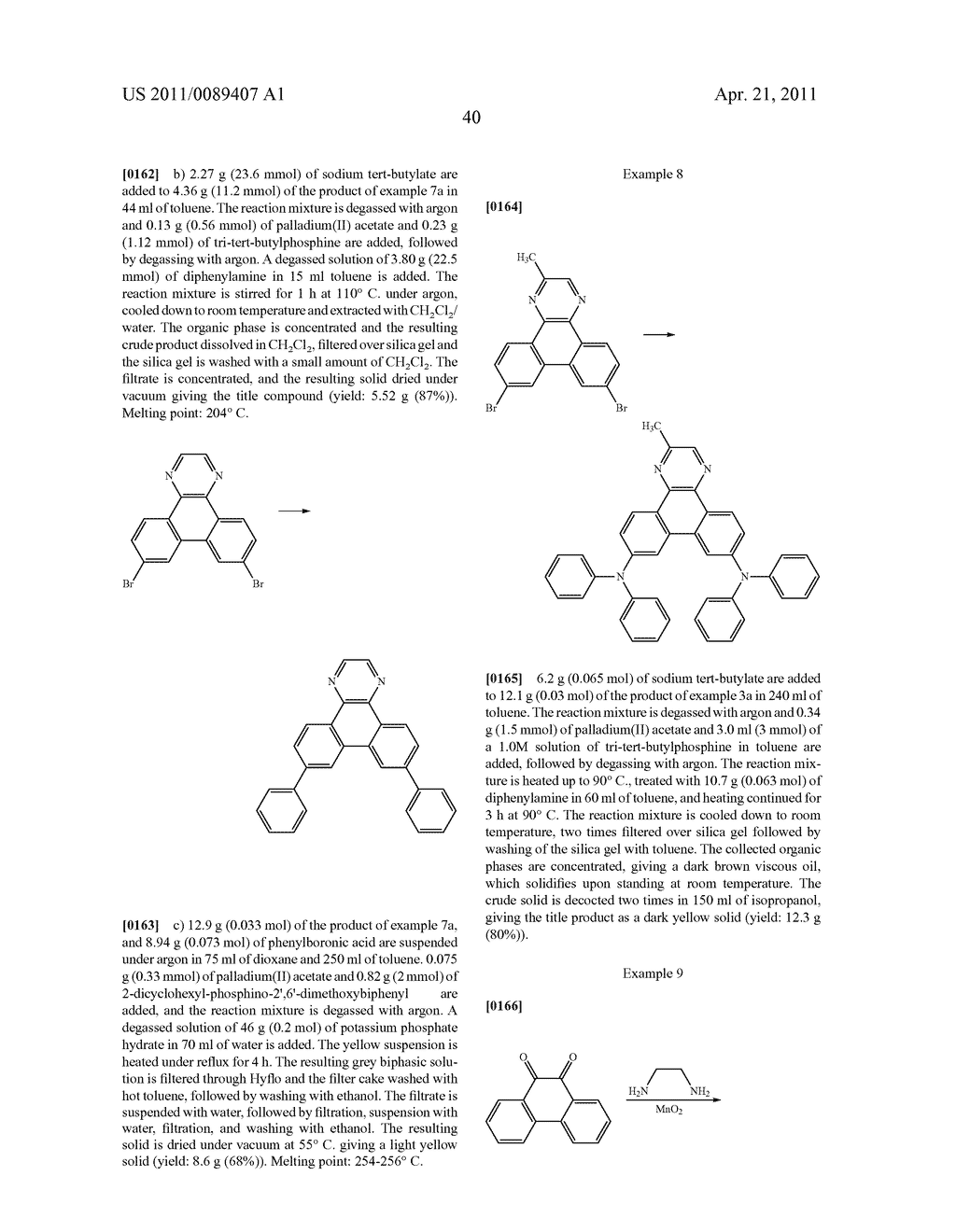 ELECTROLUMINISCENT METAL COMPLEXES WITH DIBENZO[F,H] QUINOXALINES - diagram, schematic, and image 41